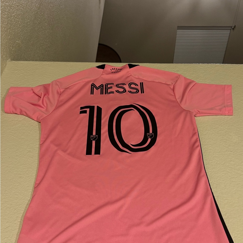 adidas Inter Miami Pink and Black Soccer Jersey